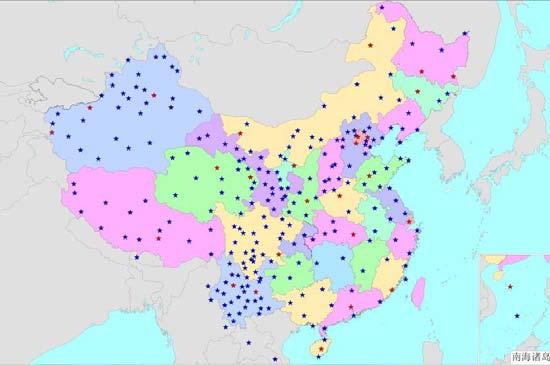 2.1 Chinese Ionosphere Monitoring network Ionospheric monitoring