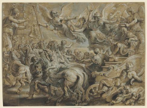 Peter Paul Rubens, Scipio Africanus welcomed outside the gates of Rome, after Giulio