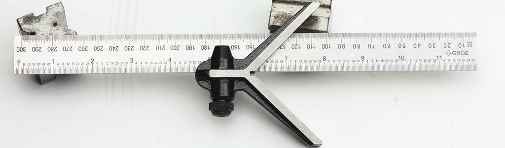 gauge, height gauge & a level Center Head: Used for accurately locating