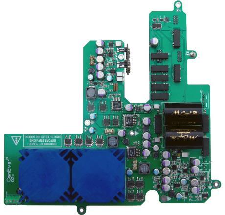 Fig. 2: The analog board in detail