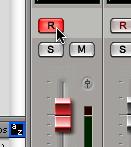 Return To Zero Rewind Play Fast Forward Go to End Stop Record Routing an input to a mono track 6 Use the Gain controls on Mbox to maximize the signal going into Pro Tools while avoiding clipping.