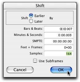 Grabber tool 2 Select the second pass of your multitrack recording by clicking on it with