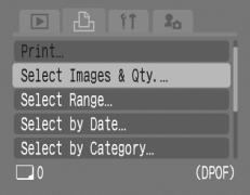 176 Print Settings/Transfer Settings Select a print settings method Select Images & Qty.