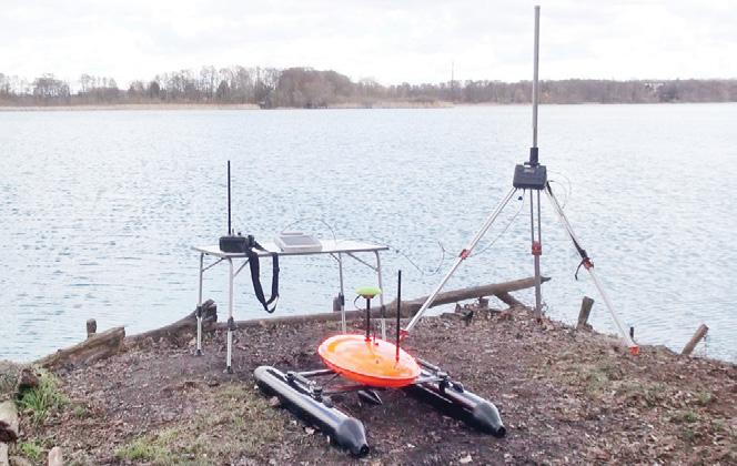 EvoLogics SONOBOT Platform The SONOBOT unmanned surface vehicle offers a usable platform for planning and executing a hydrographic survey, delivering accurate geo-referenced bathymetric measurements