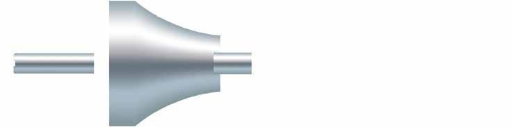 Multi-Taper Clamping Tools Multi-taper mandrel Ø 42.5 P Ø 48 The design of multi-taper clamping tools enables different clamping lengths for mandrels and chucks.