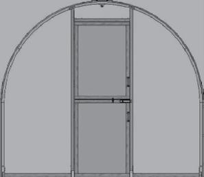 5 INSTALL Gather the parts: DOOR PANELS Door panels (#CG72119A & #CG72119B) All door accessories Square head screws (#FAS8) 90 Connectors (#104637) Phillips head screws (#FAF25P) View the diagrams to