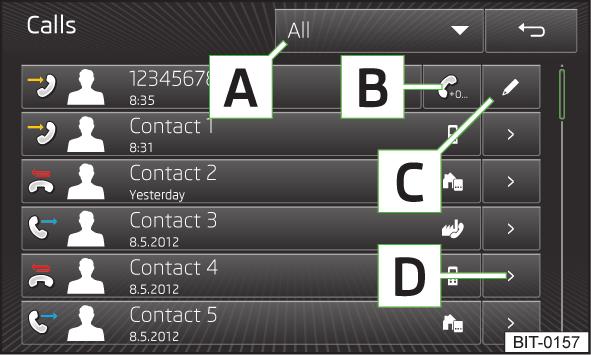 Împreună cu datele de contact se descarcă în memoria aparatului şi imaginea alocată contactului în telefonul mobil 1).