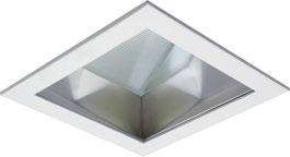 7mm) 4-11/16 (119mm) Ceiling Cut-out : 4-3/8 (111mm)SQ Mounting Frame : 12-1/8 (307.3mm) x 7-5/8 (193.8mm) Design Features Light-weight aluminum housing, adjusts for ceilings up to 1-1/4 thick.