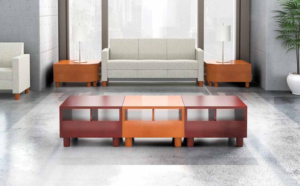 Corporate Lobby Waiting Area Revitalize any space with the unique modular design elements of the Mezzanine Cube.