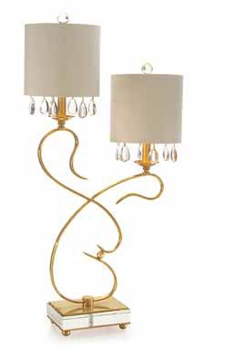 Candelabra base JRL-8514 38"H Mixed Metal Candlestick Lamp Shade: 10" X 10" X 12", oyster.