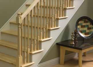 Colonial Pin Top Balusters Balusters come with removable pin Square Top Balusters Balusters come with removable pin 6-1/8" 7" 27-11/16" 21-11/16" 20" 6-5/16" 10-5/16" 14-5/16" Plain Fluted 1-1/4"