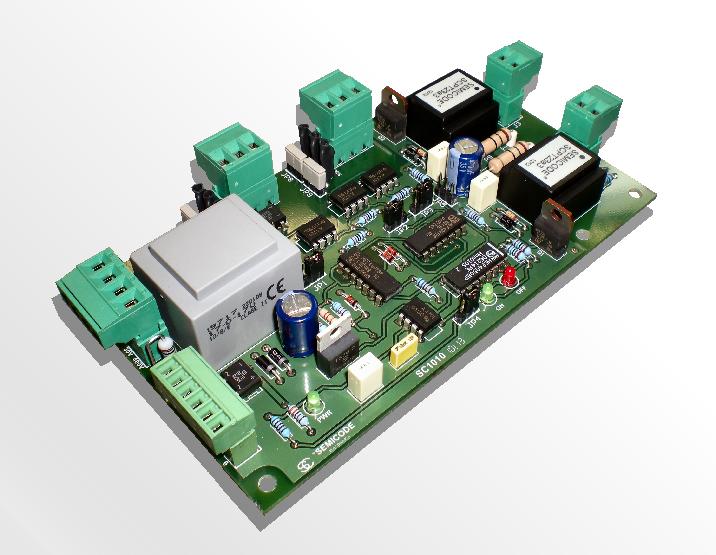 PRELIMINARY TECHNICAL INFORMATION SC1010 zero-cross thyristor firing board HIGHLIGHTS - Zero-crossing voltage network detection. - Up to 700 VRMS - Enable & disable state control LED indication.
