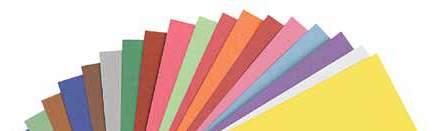 Available in four sizes in 50-sheet packs. Colors can be assorted by size for quantity pricing.
