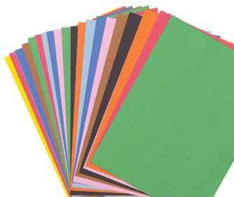 Each pack includes 50 sheets of 10 assorted colors, 32 packs of 9" x 12", and eight packs of 12" x 18", to total 2,000 sheets per case! Color assortment varies per pack. D11406-1009 $104.99 $88.