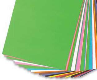 The longer fibers keep it from falling apart when folding, yet it tears easily. This brightly colored paper is made with 100% recycled fiber content and has a soft eggshell finish. Acid-free.