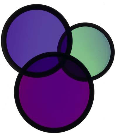 PROJECTOR COLOR MEDIA DICHROIC COLOR FILTERS In addition to our complete line of glass color filters, LSI now offers dichroic glass color filters that achieve purer, more saturated, richer color by