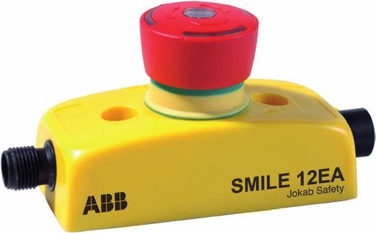 Smile Emergency Stop with LED Small and Cost Effective Smile is an emergency stop button designed to be installed in areas with space limitations.