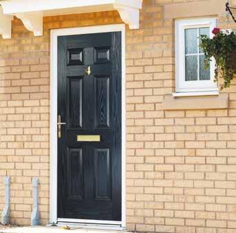 The Erewash SG08 A + U=1.0 W/m 2 K The Erewash is a traditional six panelled door suited to most homes.