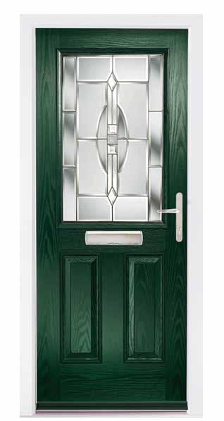 The Lathkill SG03 B U=1.2 W/m 2 K The Lathkill is our ever popular half glazed door offering.