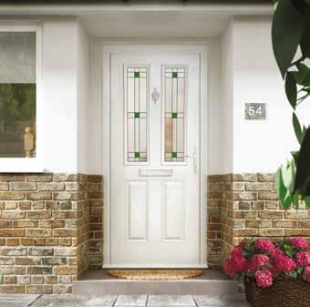 Choose from our wide range of decorative glazing options to add an additional personal touch.