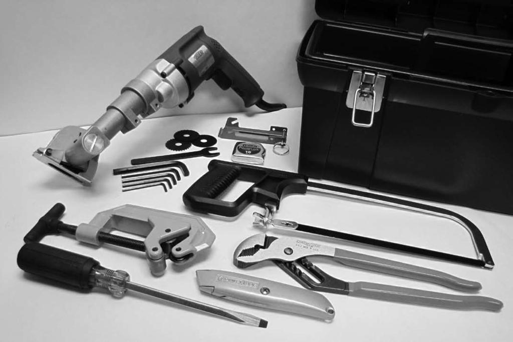 CCW Armored Cable Tool Kit For Removal of CCW Armor Sheath Including Accessories SPEC 9900 January, 2010 Tool Kit Contents: 1 ea. Kett-Tool Metal Clad Cable Saw 12 pcs.