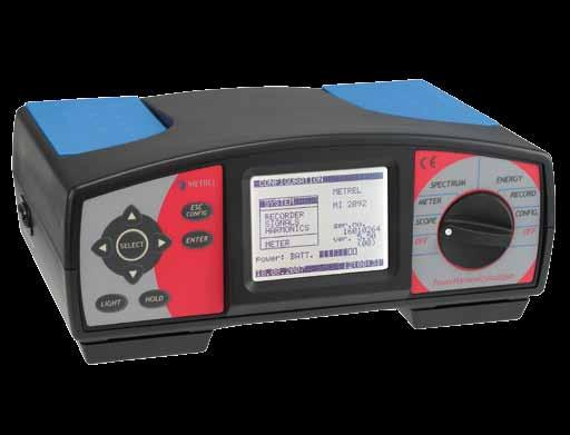 MI 2092 Power Harmonics Analyser The MI 2092 Power Harmonics Analyser is a versatile, easy to use instrument for long term analysis of 3-phase power systems and can be used in industry, utilities and