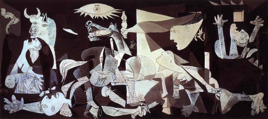 Art Analysis: Guernica Name: /10 i Pablo Picasso, Guernica, 1937 When this painting was made, most people would have been aware that the small Spanish village of Guernica