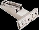 Mounting Plates for Hinges with Built-in Soft Close For Frameless (European) Construction for Hinges with Built-in Soft Close Material: Cold rolled steel, nickel plated Sold without screws Use #6 x
