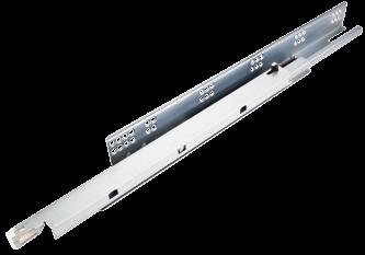 Full Extension Undermount Slide USE Series Full extension slide completely hidden from the user Soft close feature automatically engages the drawer and brings it to a swift, soft and quiet close