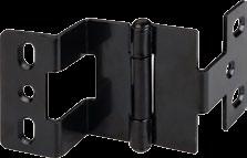 Institutional Hinges 3 Knuckle Heavy Duty Hinge 3/4 Side Panel 3/4 (19mm) SIDE PANEL Door Thickness 3/4 (19mm) Hinge Overlay 23/32