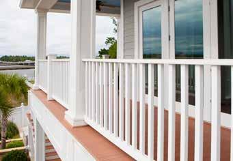 By choosing Aeratis PVC porch flooring, the proven performance leader, not only will it make an elegant first impression for generations to come, it has the flexibility to make an