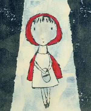 Fairy Tale #4: Mixed Media Little Red Riding Hood For this lesson s