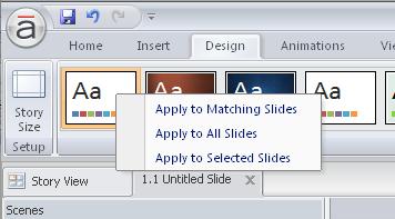 9: Right click on a Theme thumbnail to apply a Theme If you are using Themes and you want to quickly apply a theme to slides, this next tip can be a huge help.
