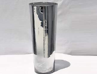 Large Cylinder Mirror Vase 50 x 20 cm