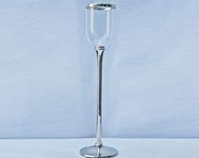 R30.00 Small Glass Stemmed Candle Holder 30
