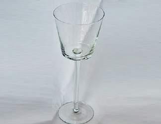 00 Medium Glass Stemmed Candle Holder 40 cm