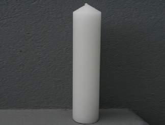 00 White Pillar Candle 70 x 90 mm CA2338