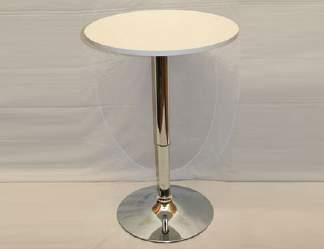 R230.00 Glass Top White Cocktail Table FCT230018 R230.