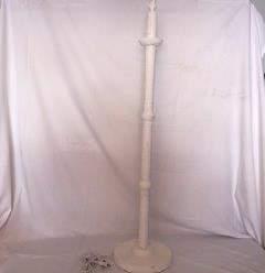 00 Floor Standing White Lamp Stand