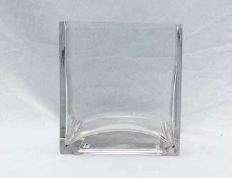 Glass Vase With Foil Stem