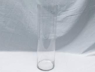 00 Tall Clear Cylinder Vase
