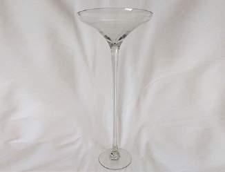00 Tall Clear Martini Glass