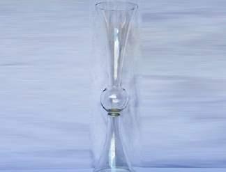 Tall Square Wine Glass Vase 90cm
