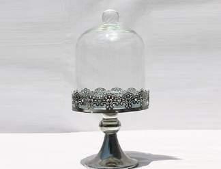 00 Small Dome On Silver Stand 17