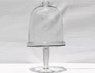 00 Large Dome On White Stand 27