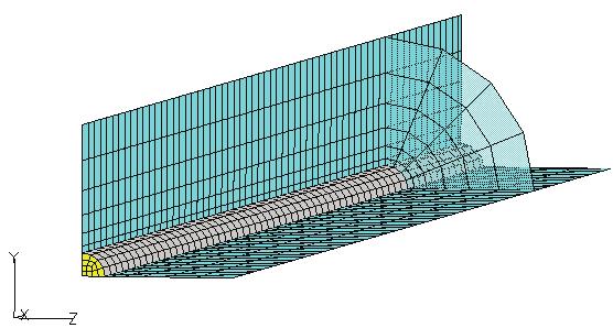Use of numerical simulation methods The structure of a towed array shown in Fig.