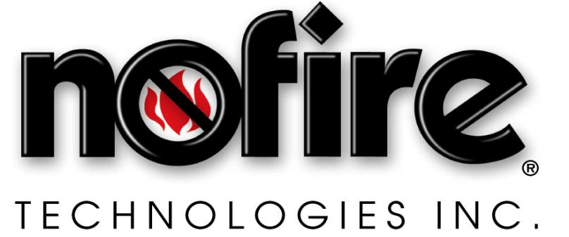 21 Industrial Ave Upper Saddle River New Jersey 07458 Tel: 201-818-1616 Fax: 201-818-8775 E-mail: nofire@nofire.net Web Site: http://www.nofiretechnologies.