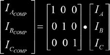 Matrix 0 is the identity matrix; it does not alter the currents: Adding the even matrices (M2, M4,.