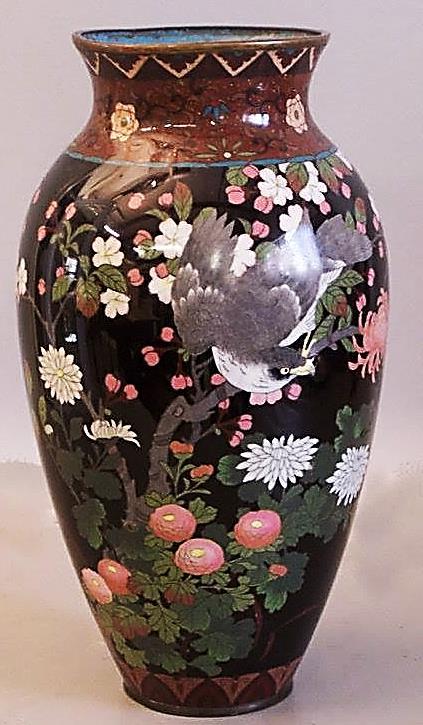6 cm Style of the Shibayama family Vase with