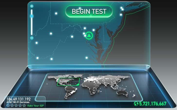 This is an important test as it is a fairly good judge of what the end user s network experience will be however if a network is judged solely based on this test, the network s overall health may